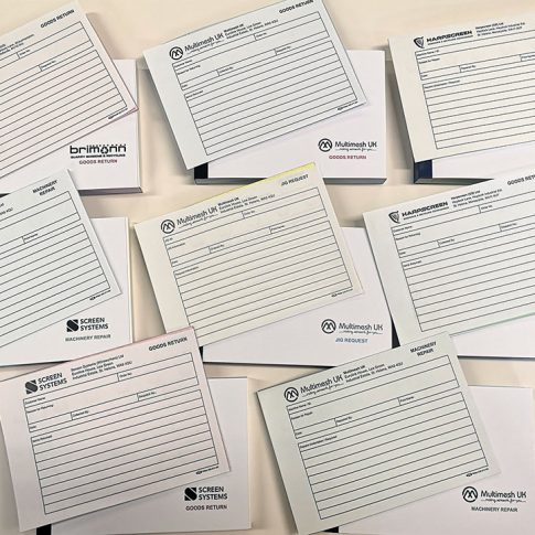 Invoice, receipt, delivery, order forms