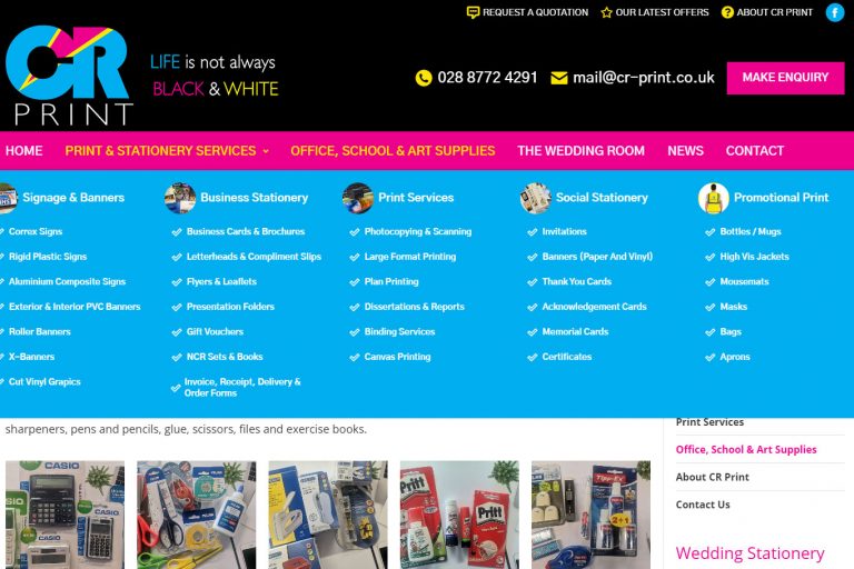 CR Print New Website